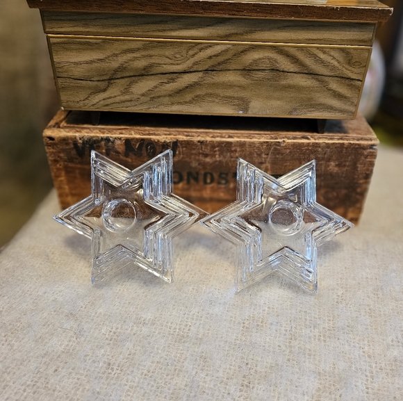 Lead Crystal WMF German Made Candlestick Holders - Picture 2 of 5